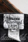 画像3: 【USED】Vivienne Westwood MAN / パッチワークデニム ヴィヴィアンウエストウッド ビビアン   44 黒 【中古】 H-24-02-18-013-pa-OD-ZH (3)