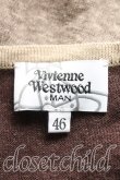 画像4: 【USED】Vivienne Westwood MAN / /サティアレイヤードニット ヴィヴィアンウエストウッド ビビアン46 ベージュ 【中古】 H-24-02-25-131-to-OD-ZH (4)