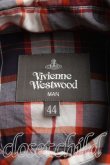 画像3: 【USED】Vivienne Westwood MAN / チェック長袖シャツ ヴィヴィアンウエストウッド ビビアン44 紺?茶 【中古】 H-24-03-17-027-bl-OD-ZH (3)