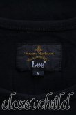 画像3: 【USED】Vivienne Westwood Anglomania and Lee / ライダーptTシャツ ヴィヴィアンウエストウッド ビビアンM 黒 【中古】 H-24-03-17-090-ts-OD-ZH (3)