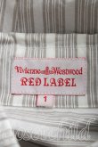画像3: 【USED】Vivienne Westwood / 単色オーブ刺繍ストライプシャツ ヴィヴィアンウエストウッド ビビアン1 灰 【中古】 H-24-03-24-086-bl-OD-ZH (3)