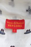 画像3: 【USED】Vivienne Westwood / オーブドット刺繍タイフロントシャツ ヴィヴィアンウエストウッド ビビアン2 白 【中古】 H-24-03-31-034-bl-IN-ZH (3)