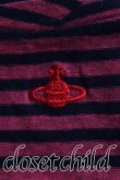 画像4: 【USED】Vivienne Westwood / 単色オーブ刺繍ボーダータンクトップ ヴィヴィアンウエストウッド ビビアン2 ピンク 【中古】 H-24-04-07-038-to-OD-ZH (4)