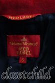 画像3: 【USED】Vivienne Westwood / /別珍ラブジャケット ヴィヴィアンウエストウッド ビビアン3 赤ｘ黒 【中古】 H-24-04-14-129-jc-OD-ZH (3)
