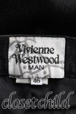 画像3: 【USED】Vivienne Westwood MAN / オーブ刺繍デニム ヴィヴィアンウエストウッド ビビアン46 黒 【中古】 H-24-04-21-035-pa-OD-ZH (3)