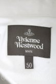 画像3: 【USED】Vivienne Westwood MAN / オーブ刺繍クレリックシャツ ヴィヴィアンウエストウッド ビビアン50 白 【中古】 H-24-04-21-129-bl-OD-ZH (3)