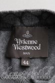画像3: 【USED】Vivienne Westwood MAN / 総柄サマーニット ヴィヴィアンウエストウッド ビビアン44 灰 【中古】 H-24-04-21-002-to-OD-ZH (3)