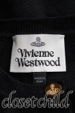 画像3: 【USED】Vivienne Westwood / カラーオーブ刺繍カーディガン ヴィヴィアンウエストウッド ビビアンM 黒 【中古】 H-24-04-21-017-to-IN-ZH (3)