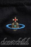 画像5: 【USED】Vivienne Westwood / カラーオーブ刺繍ラウンドネックニット ヴィヴィアンウエストウッド ビビアンL 黒 【中古】 H-24-04-28-012-to-IN-ZH (5)