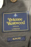 画像3: 【USED】Vivienne Westwood MAN / チェックセットアップ ヴィヴィアンウエストウッド ビビアン   44 ブラウンチェック 【中古】 I-23-10-25-001-su-HD-ZI (3)