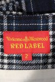 画像3: 【USED】Vivienne Westwood / チェックスカート ヴィヴィアンウエストウッド ビビアン  ネイビーX白チェック 【中古】 I-23-11-25-034-sk-HD-ZI (3)