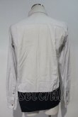 画像2: 【USED】Vivienne Westwood MAN / オーブ刺繍2カラーシャツ ヴィヴィアンウエストウッド ビビアン46 グレーXネイビー 【中古】 I-24-02-17-024-bl-HD-ZI (2)