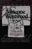画像3: 【USED】Vivienne Westwood MAN /  千鳥総柄パンツ ヴィヴィアンウエストウッド ビビアン46 エンジ 【中古】 I-24-03-07-009-pa-HD-ZI (3)