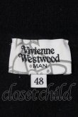 画像3: 【USED】Vivienne Westwood MAN / オーブ刺繍ハイネックニットトップス ヴィヴィアンウエストウッド ビビアン48 黒 【中古】 I-24-03-22-009-to-HD-ZI (3)