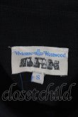 画像3: 【USED】Vivienne Westwood MAN / /オーブ刺繍ポロシャツ ヴィヴィアンウエストウッド ビビアンS 黒Ｘ赤 【中古】 I-24-03-22-010-to-HD-ZI (3)