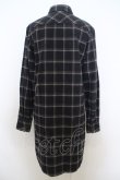画像6: 【USED】Vivienne Westwood MAN / ロングチェックシャツ ヴィヴィアンウエストウッド ビビアン   44 グレー 【中古】 O-24-01-07-008-bl-IG-OS (6)