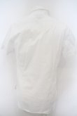 画像2: 【USED】Vivienne Westwood MAN //オーブ刺繍半袖シャツ ヴィヴィアンウエストウッド ビビアン46 ホワイト 【中古】 O-24-02-25-088-bl-IG-OS (2)