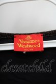 画像3: 【USED】Vivienne Westwood / ラメニットトップス ヴィヴィアンウエストウッド ビビアン 黒ｘゴールド 【中古】 S-24-03-03-060-to-AS-ZS (3)