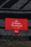 画像3: 【USED】Vivienne Westwood / ストライプラップスカート ヴィヴィアンウエストウッド ビビアン00 紺 【中古】 Y-24-03-13-065-sk-SZ-ZY (3)