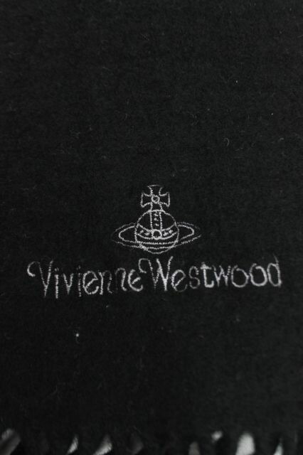 SALE】【40%OFF】【USED】ロゴ刺繍マフラー Vivienne Westwoodヴィヴィアンウエストウッド ビビアン 【中古】 -  closetchild Vivienne westwood古着専門店