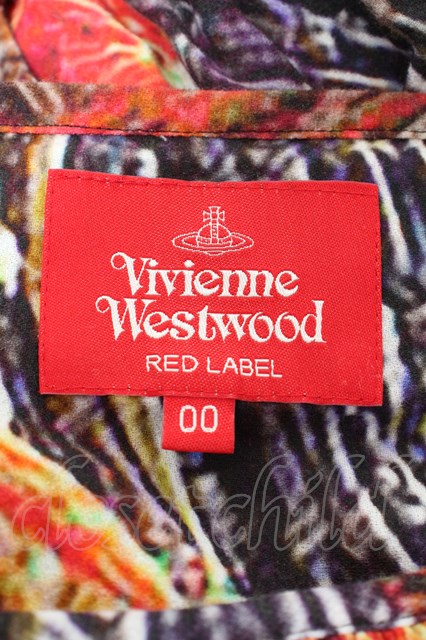 【SALE】【42%OFF】【USED】ネットプリントワンピース Vivienne Westwoodヴィヴィアンウエストウッド ビビアン S-21-11-21-046-op-AS-ZS