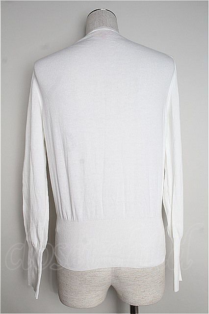 SALE】【30%OFF】【USED】 カラーオーブ刺繍ニットカーディガン 