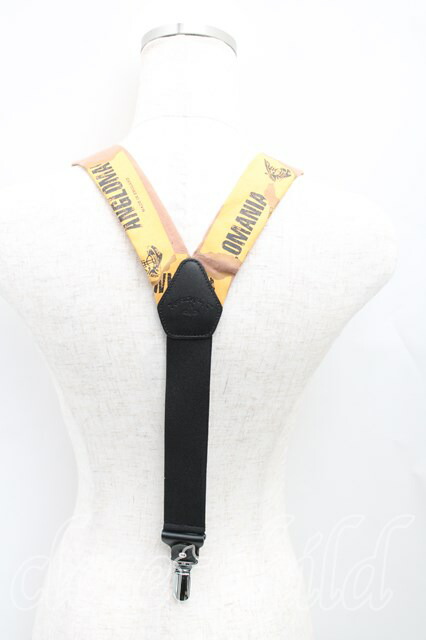 USED】Vivienne Westwood / ロゴテープサスペンダーヴィヴィアン