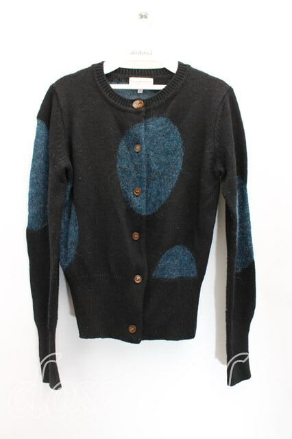 USED】Vivienne Westwood / ドット柄ラメ織リカーディガンヴィヴィアン 