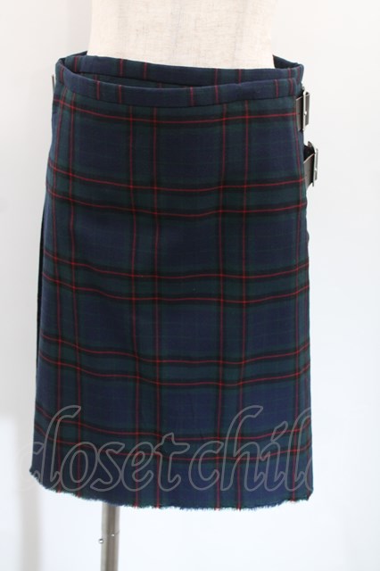 USED】Worlds End /タータンチェックキルトスカートヴィヴィアン  