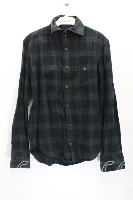 USED】Vivienne Westwood MAN / タータンチェックシャツヴィヴィアン