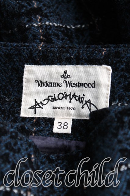 VivienneWestwood ANGLOMANIA ツイードスカート