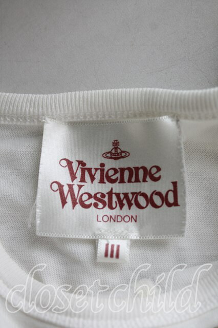 【USED】Vivienne Westwood / 額縁プッティＴシャツヴィヴィアンウエストウッド ビビアン 【中古】 白  H-23-10-29-056-ts-IN-ZH