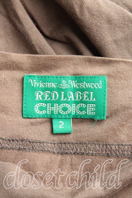 Vivienne Westwood Red label カットソーワンピース