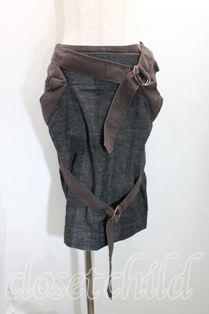 USED】Vivienne Westwood / デニムボンテージスカートヴィヴィアン  
