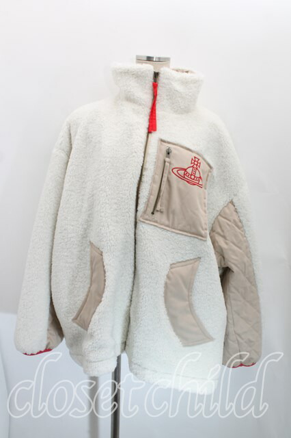 USED】Vivienne Westwood / /リサイクルポリエステルボア ジップ USED】Vivienne Westwood / /リサイクルポリエステルボア ジップ