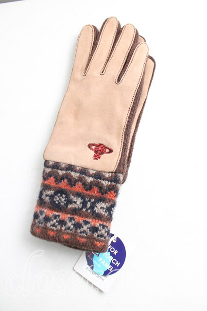 USED】Vivienne Westwood / FAIRUSLEレザー手袋ヴィヴィアンウエスト