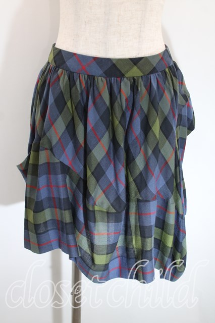 Vivienne Westwood タータンチェック 変形 スカート Vivienne Westwood ヴィヴィアン タータンチェックスカート 変形