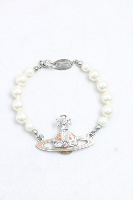 Vivienne Westwood ネオバスレリーフ パール ブレスレット