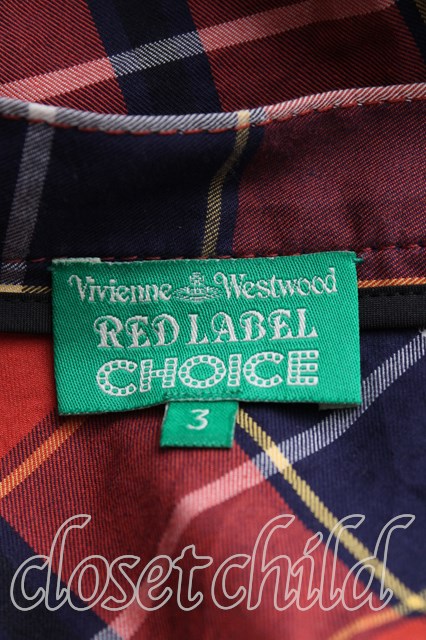 USED】Vivienne Westwood / タータンチェック変形スカートヴィヴィアン  