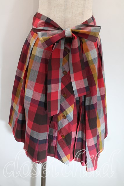 USED】Vivienne Westwood / チェックスカートヴィヴィアンウエスト  