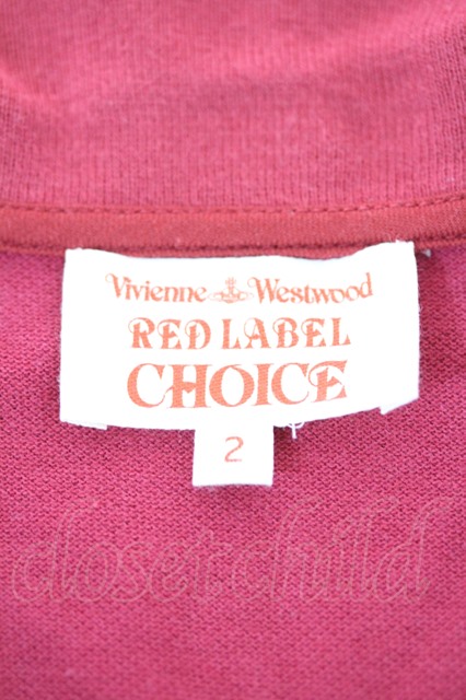 viviennewestwood ポロシャツ ワンピ ヴィヴィアン choice