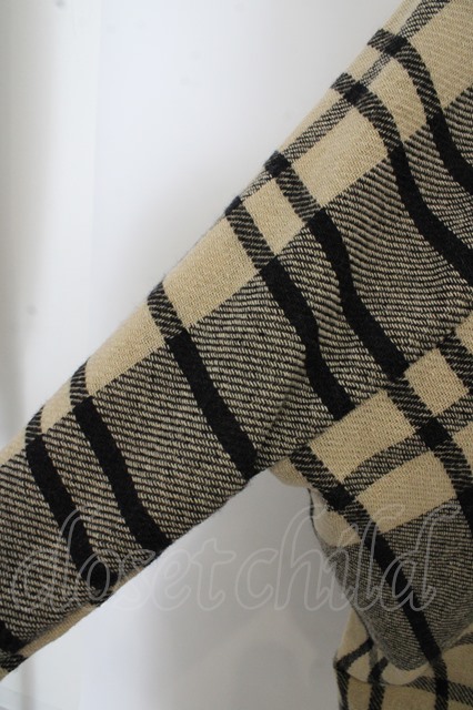 USED】Vivienne Westwood MAN / ＣＯＡＴ／ビッグチェックフリンジ