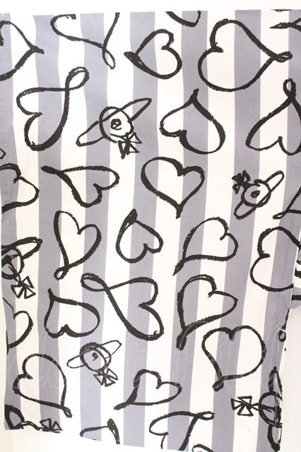 【USED】Vivienne Westwood / スクリブルハート浴衣ヴィヴィアンウエストウッド ビビアン 【中古】O-23-10-08-015-op-YM-OS