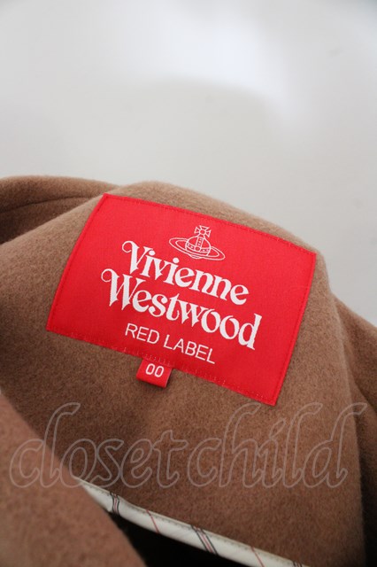 【USED】Vivienne Westwood / ウールモッサＰコートヴィヴィアンウエストウッド ビビアン 【中古】 00 キャメル  O-23-10-29-008-co-YM-OS