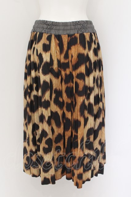 USED】Vivienne Westwood / レオパードプリーツスカートヴィヴィアン  