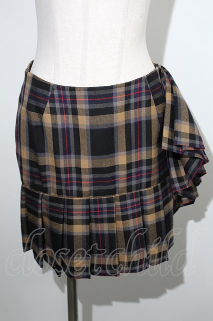 Vivienne Westwood チェック プリーツスカート